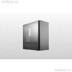 Cooler Master case Silencio S600 TG, ATX, Průhledn