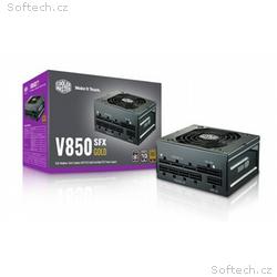 Cooler Master zdroj V850 SFX, 92mm, 80+ Gold, Plně