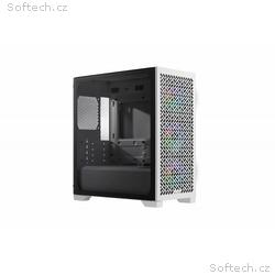 Cooler Master case Elite 302 White, Průhledná bočn