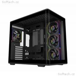 Cooler Master case Elite 600, ATX, Průhledná bočni
