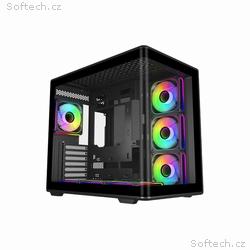 Cooler Master case Elite 600, ATX, Průhledná bočni