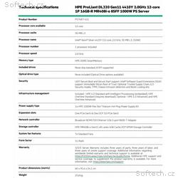 HPE PL DL320g11 4410Y (2.0, 12C) 16G (p43322) MR40