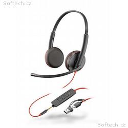 Poly Blackwire 3225 náhlavní souprava, 3.5 mm jack