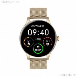 Garett Smartwatch Classy zlatá, ocel