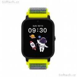 Garett Smartwatch Kids Tech 4G Green velcro