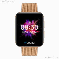 Garett Smartwatch GRC MAXX Gold steel