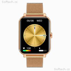 Garett Smartwatch GRC CLASSIC Gold steel