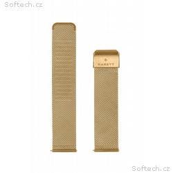 Garett univerzální řemínek 18 mm, zlatý kovový, ty