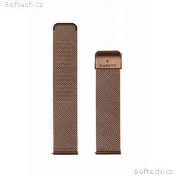 Garett univerzální řemínek 22 mm, zlatý kovový, ty