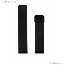 Garett univerzální řemínek 22 mm, černý kovový, ty