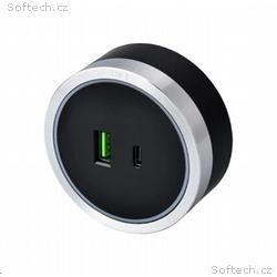 Viking zásuvkový modul A60, 1x USB-A, 1x USB-C, PD