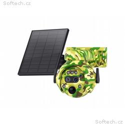 Viking solární outdoorová HD kamera HDs04 4G, zele