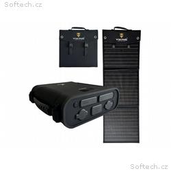 Set powerbanka Viking VIDAR IV a solární panel Vik