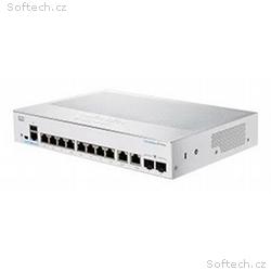 Cisco switch CBS250-8T-E-2G (8xGbE, 2xGbE, SFP com