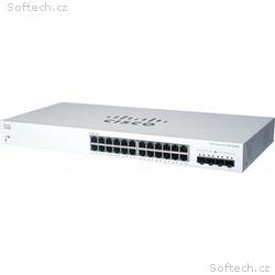 Cisco switch CBS220-24T-4X (24xGbE, 4xSFP+) - REFR