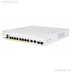 Cisco switch CBS350-8P-E-2G-UK (8xGbE, 2xGbE, SFP 