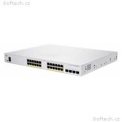 Cisco switch CBS250-24P-4G (24xGbE, 4xSFP, 24xPoE+