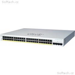 Cisco switch CBS220-48FP-4X (48xGbE, 4xSFP+,48xPoE