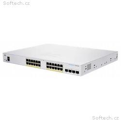 Cisco switch CBS350-24FP-4X-UK (24xGbE, 4xSFP+,24x