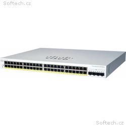 Cisco switch CBS220-48P-4X-EU (48xGbE, 4xSFP+,48xP