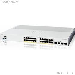 Cisco Catalyst switch C1200-24P-4G (24xGbE, 4xSFP,