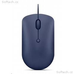 Lenovo 540 USB-C Wired Compact Mouse (Abyss Blue)