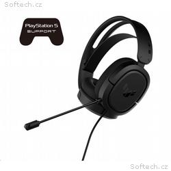 ASUS sluchátka TUF Gaming H1, Gaming Headset, čern