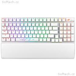 ASUS klávesnice ROG Strix Scope II 96 Wireless Whi