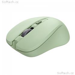 TRUST myš Mydo tichá bezdrátová myš, optická, USB,