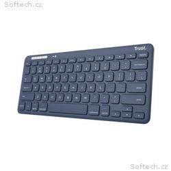 TRUST klávesnice LYRA, Bezdrátová klávesnice, US, 
