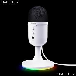 TRUST mikrofon GXT234W YUNIX USB MICROPHONE WHITE