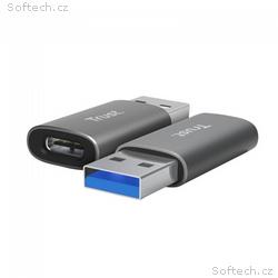 TRUST Adaptér Calyx USB-A na USB-C, 2ks