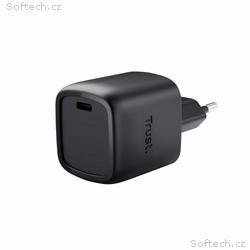 TRUST GaN Nabíječka MAXO 30W, USB-C, černá