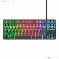 TRUST Klávesnice GXT 833 Thado, Membránová, USB, R