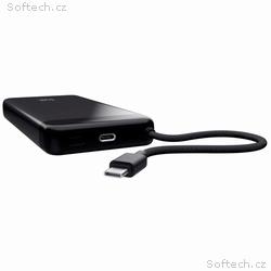 TRUST Powerbanka Fiera, 20000 mAh, S kabelem, 2x U