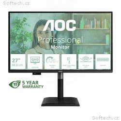 AOC LCD Q27P4U 27" IPS2560x1440@120Hz, 4ms, 350cd,