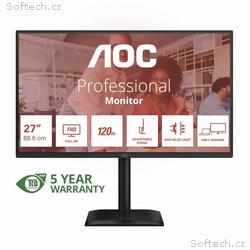 AOC LCD 27E4CV 27" IPS, 1920x1080@120Hz, 4ms, 300c