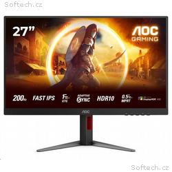 AOC MT 27" 27G4HA - 1920x1080, IPS, 200Hz, 2xHDMI,