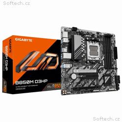 GIGABYTE MB Sc AM5 B850M D3HP, AMD B850, 4xDDR5, 2