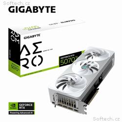 GIGABYTE GeForce RTX 5070 Ti AERO, OC, 16GB, GDDR7