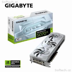 GIGABYTE GeForce RTX 5070 Ti EAGLE ICE SFF, OC, 16