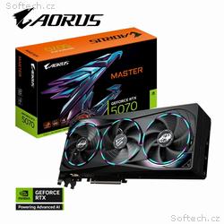 GIGABYTE AORUS GeForce RTX 5070 MASTER, 12GB, GDDR