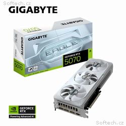 GIGABYTE GeForce RTX 5070 EAGLE ICE SFF, OC, 12GB,