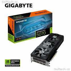 GIGABYTE GeForce RTX 5070 EAGLE SFF, OC, 12GB, GDD