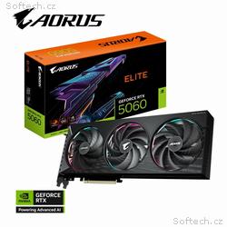 GIGABYTE AORUS GeForce RTX 5060 ELITE, 8GB, GDDR7