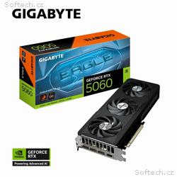 GIGABYTE GeForce RTX 5060 EAGLE MAX, OC, 8GB, GDDR