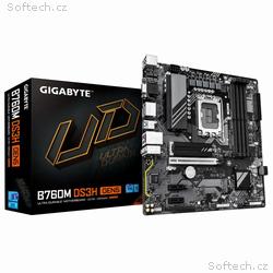 GIGABYTE MB Sc LGA1700 B760M DS3H GEN5, Intel B760