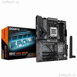 GIGABYTE MB Sc AM5 B840 EAGLE WF6E, AMD B840, 4xDD