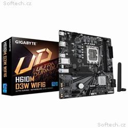 GIGABYTE H610M D3W WIFI6, LGA 1700, mATX