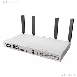 MikroTik CRS418-8P-8G-2S+5axQ2axQ-RM 4x4 MIMO WiFi